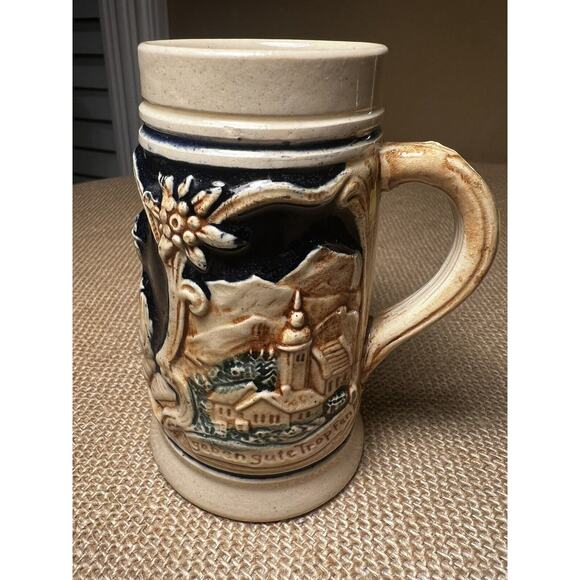 Vintage Mini Beer Stein Gerste u. Hopfen 4.25 inches from West Germany - Picture 1 of 11